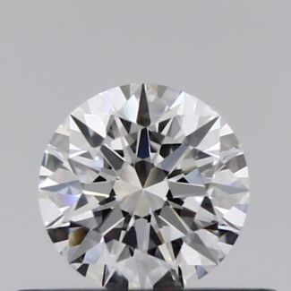 0.40 Carat Round E IF EX GIA Natural Diamond