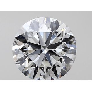 0.5 Carat Round H VVS2 VG GIA Natural Diamond