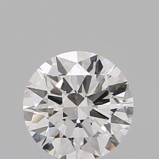 0.52 Carat Round E VVS2 EX GIA Natural Diamond