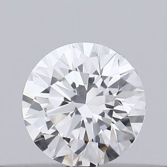 0.19 Carat Round E SI1 EX GIA Natural Diamond