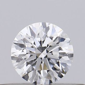 0.25 Carat Round D VS2 EX GIA Natural Diamond