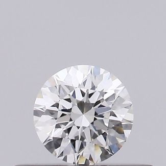 0.25 Carat Round F SI1 EX GIA Natural Diamond