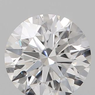 0.42 Carat Round D SI1 EX GIA Natural Diamond