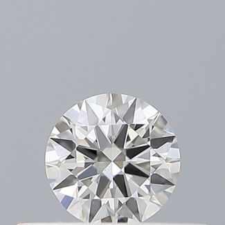 0.21 Carat Round F VVS2 EX GIA Natural Diamond