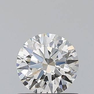 0.6 Carat Round H VS1 EX GIA Natural Diamond