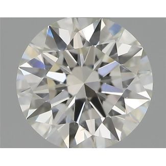 0.51 Carat Round G VS2 EX IGI Natural Diamond