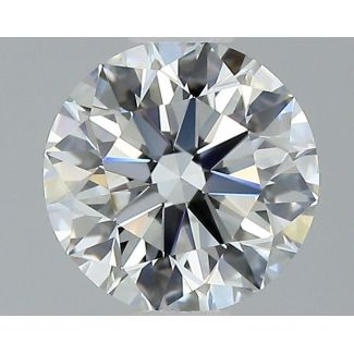 0.82 Carat Round F VVS1 EX GIA Natural Diamond