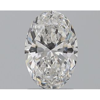 1.3 Carat Oval E VS1 - EX GIA Natural Diamond