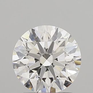 1.5 Carat Round F IF EX GIA Natural Diamond