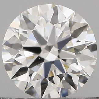 0.46 Carat Round D VS1 EX GIA Natural Diamond