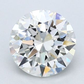 2.01 Carat Round I VVS2 EX GIA Natural Diamond