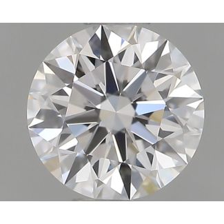 0.72 Carat Round E IF EX GIA Natural Diamond