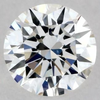 0.24 Carat Round F SI2 EX GIA Natural Diamond