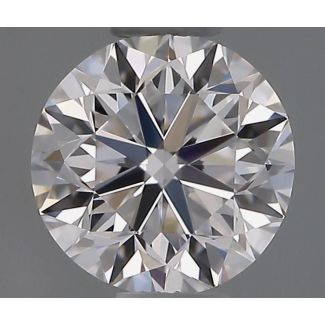 0.40 Carat Round D VVS1 VG EX GIA Natural Diamond