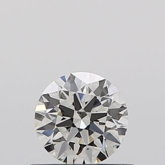 0.40 Carat Round J VS2 EX GIA Natural Diamond