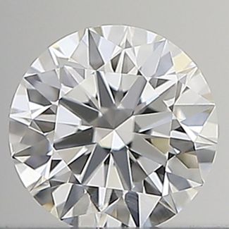 0.19 Carat Round G VVS1 EX GIA Natural Diamond