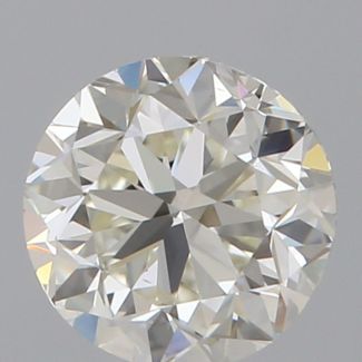 0.50 Carat Round J VS2 GD EX VG GIA Natural Diamond