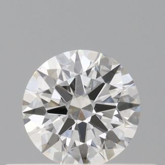 0.34 Carat Round E IF EX GIA Natural Diamond