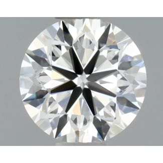 0.5 Carat Round F VS1 VG EX GIA Natural Diamond