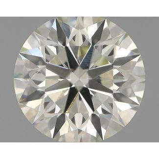 0.77 Carat Round I VS1 EX IGI Natural Diamond