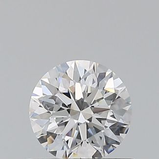 0.5 Carat Round D VS2 EX GIA Natural Diamond