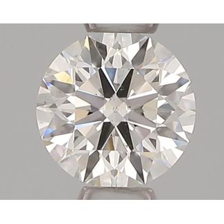 0.31 Carat Round H SI1 EX GIA Natural Diamond