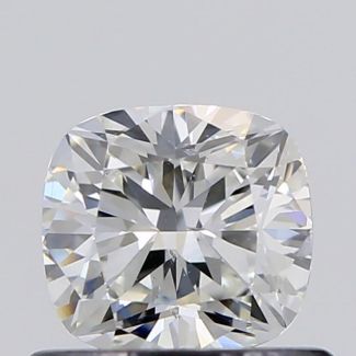 0.51 Carat Cushion Modified H VS2 - EX VG GIA Natural Diamond