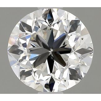 1.0 Carat Round F SI1 GD EX VG IGI Natural Diamond