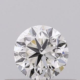 0.3 Carat Round H VVS2 GD EX VG GIA Natural Diamond