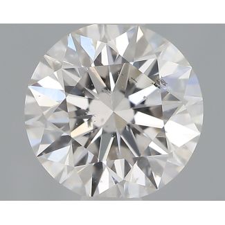 0.61 Carat Round G SI2 EX GIA Natural Diamond