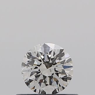 0.34 Carat Round I SI1 EX GIA Natural Diamond