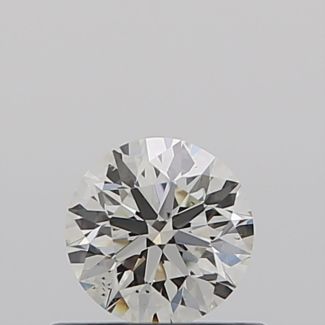 0.40 Carat Round I SI1 EX GIA Natural Diamond