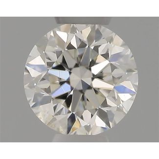 0.30 Carat Round G SI1 VG EX IGI Natural Diamond