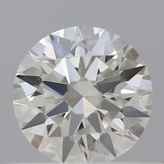 0.30 Carat Round I VS1 EX GIA Natural Diamond