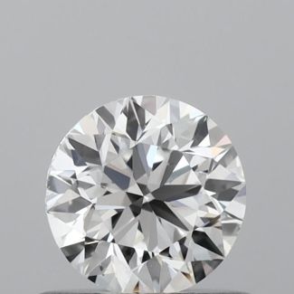 0.5 Carat Round D VS2 VG EX GIA Natural Diamond