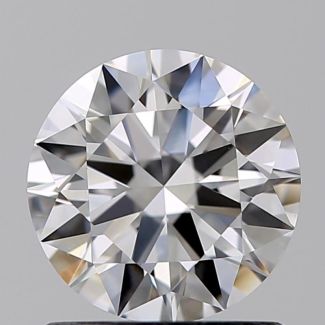 1.00 Carat Round E VS1 EX GIA Natural Diamond