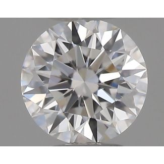 0.2 Carat Round E VVS1 EX GIA Natural Diamond