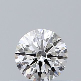 0.33 Carat Round F VS1 EX GIA Natural Diamond