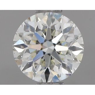 0.71 Carat Round H SI1 VG EX IGI Natural Diamond