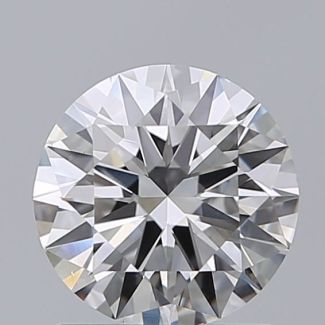 1.00 Carat Round F VS2 GD EX GIA Natural Diamond