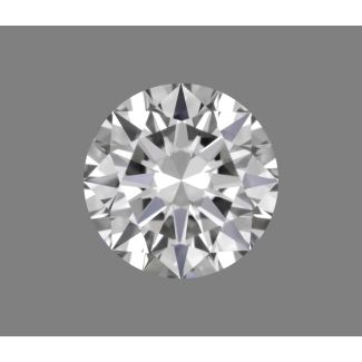 0.35 Carat Round F IF EX GIA Natural Diamond