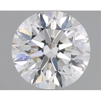 0.95 Carat Round E VS2 EX GIA Natural Diamond