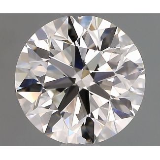 1.5 Carat Round H VVS1 EX GIA Natural Diamond