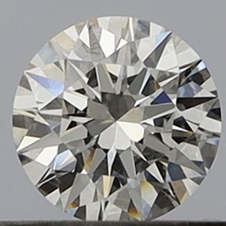 0.31 Carat Round F VS1 EX GIA Natural Diamond