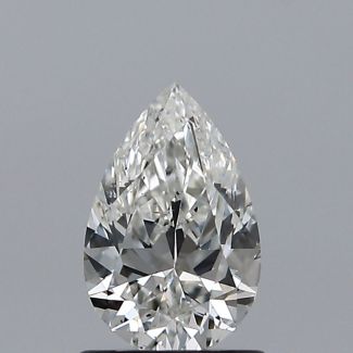 0.80 Carat Pear H SI1 - EX VG GIA Natural Diamond