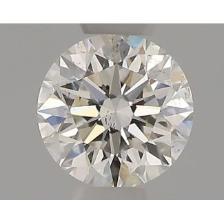 0.30 Carat Round H SI1 VG GIA Natural Diamond