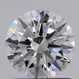 0.82 Carat Round F VVS1 EX GIA Natural Diamond