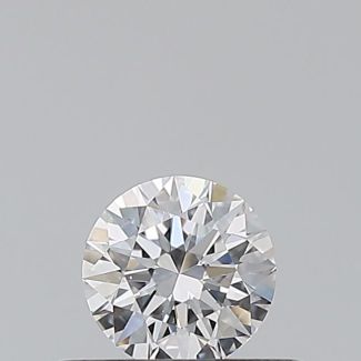 0.31 Carat Round D VS2 EX GIA Natural Diamond