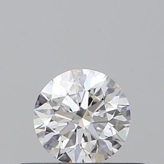 0.33 Carat Round D IF EX GIA Natural Diamond