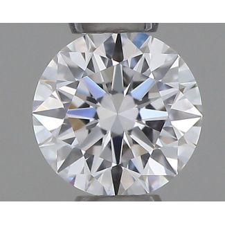 0.23 Carat Round D VS1 EX VG GIA Natural Diamond